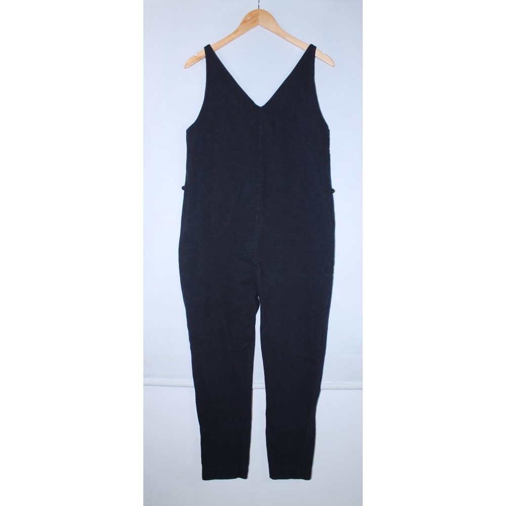 Osklen Women's Small Black Tank Jumpsuit